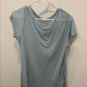 H&M Soft Blue Short Sleeve Tee